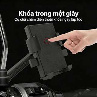 “Giá Đỡ Điện Thoại Ổn Định | Một Chạm Lấy Máy, Cài Đặt Nhanh, Chống Rung Hiệu Quả, Phù Hợp Cho Ô Tô, Văn Phòng, Gia Đình