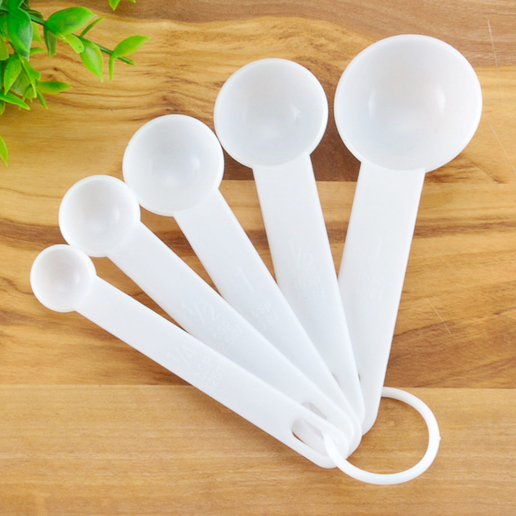 Muỗng Đo Nhà Bếp 5 Chiếc Cốc Đo Đường Cà Phê Có Dụng Cụ Cân Để Nướng Nấu Ăn Nhà Bếp