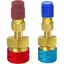 Bộ kết nối lắp nhanh FANIELLAPOWELL, Bộ chuyển đổi Fluorine Bộ khớp nối nhanh áp suất thấp, Bộ khớp nối nhanh hợp kim kẽm kết nối nhanh áp suất cao R1234YF Bộ khớp nối nhanh