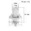 Kim Loại Vi Phân Ống Lọc Diff Locker Spool Cho TRXS 1 / 5 X-MAXX 6S 8S 1 / 6 XRT 8S RC Xe Nâng Cấp Phần Phụ Kiện