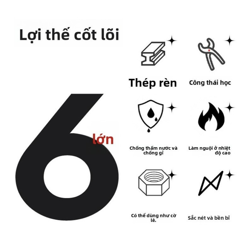 Kìm 9 Inch, Kìm Cắt Thép Cao Cấp, Kìm Cắt Sắt Siêu Khỏe Cắt đứt Mọi Loại Thép, Cắt Cáp Nhanh, Cho Bu Lông Gỉ