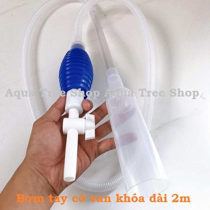 Bơm tay thay nước bể cá, sản phẩm tốt, tiện dụng