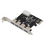 ONE 2 4 Cổng PCIE USB3 0 Thẻ Nối Dài Cho Máy Tính Để Bàn Hỗ Trợ Tốc Độ Nhanh Đồng Bộ Dữ Liệu Nhiều Thiết Bị Kết Nối Phụ Kiện