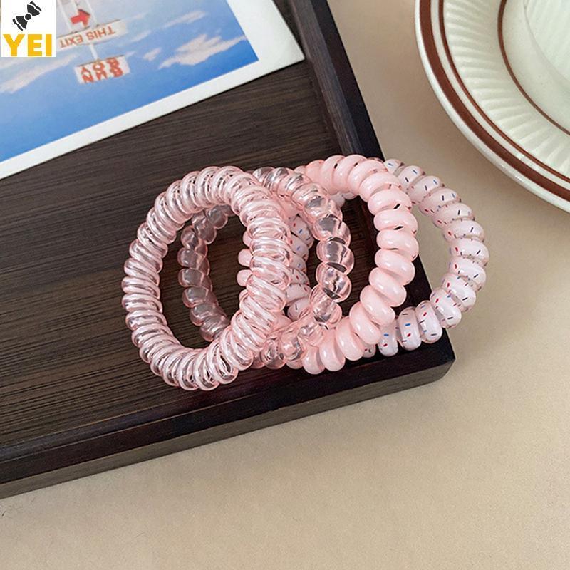 Dây buộc tóc chấm bi dừa nho, chất lượng cao Hàn Quốc - Tươi mới và đa năng