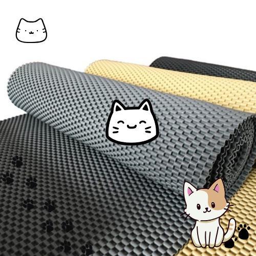 [Loại cao cấp] Tấm lót chuồng 80cm x 60cm chất liệu cao su 3D cao cấp dễ vệ sinh cho chó mèo Dog&Cat Đủ kích cỡ