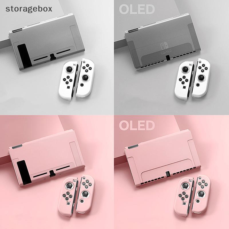 [Hộp lưu trữ] Vỏ bảo vệ Tương thích với bảng điều khiển OLED Nintendo Switch và Joy-Cons, Switch có thể được chèn vào làm bằng vỏ đẹp