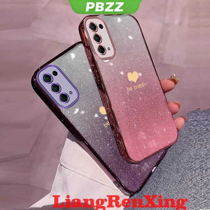 ốp lưng Ốp Điện Thoại Silicon Mềm Chống Sốc Lấp Lánh Cho oppo reno 5 5g oppo reno 4 4g reno5 5g sfax01 đẹp viền vuông cute