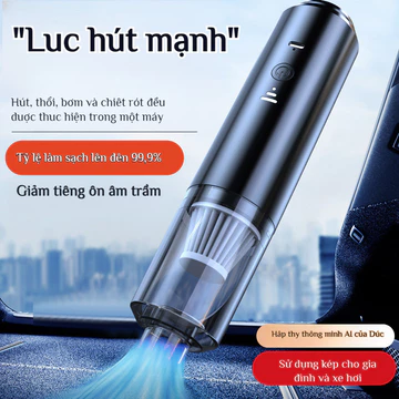 Máy hút bụi ô tô đa chức năng/Máy hút bụi cầm tay pin dung lượng lớn/Máy hút bụi không dây thông minh/Máy hút bụi mini gia đình và ô tô