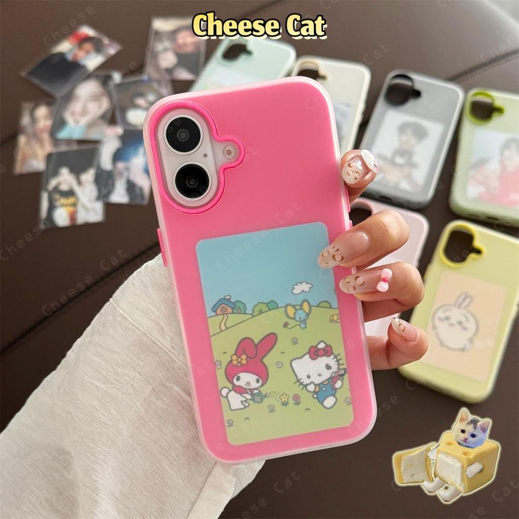 Vỏ Màu Kẹo Cho iPhone 17 13 11 14 16 15 12 Pro Max Macaron 2 Trong 1 Hộp Mềm