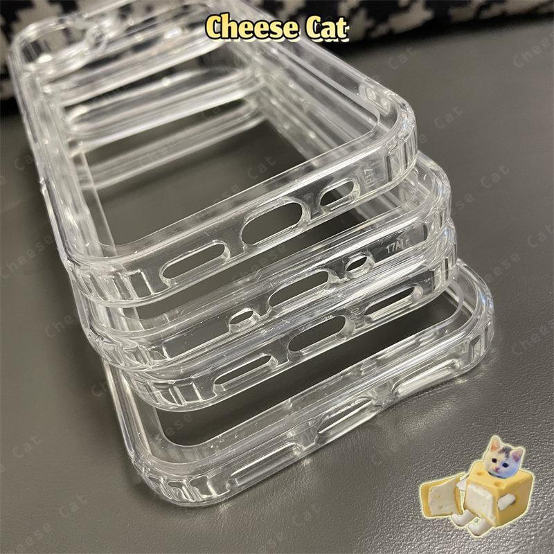 Ốp điện thoại bảo vệ TPU trong suốt cho iPhone 11 12 13 14 15 16 17 Pro Max 17 Air 7 Plus 8 Plus XR Xs Max