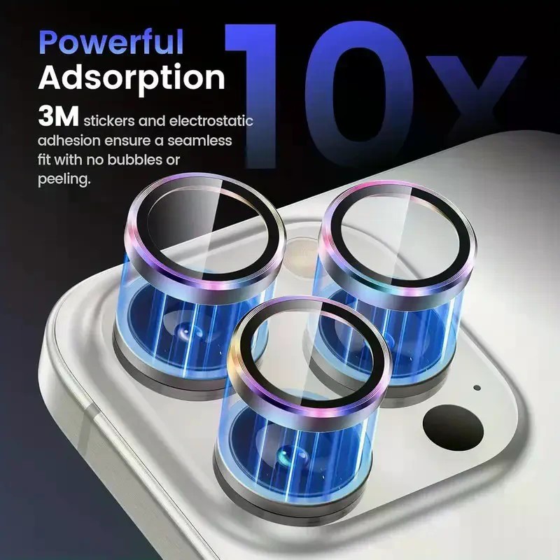 Dành Cho iPhone 11 12 12Mini 12ProMax 12Pro 11ProMax 11Pro Điện Thoại Camera Bảo Vệ Ống Kính Vòng Dành Cho Apple iPhone 12 11 Mini Pro Max Hợp Kim Nhôm Bảo Vệ Kính Cường Lực Ống Kính Phim