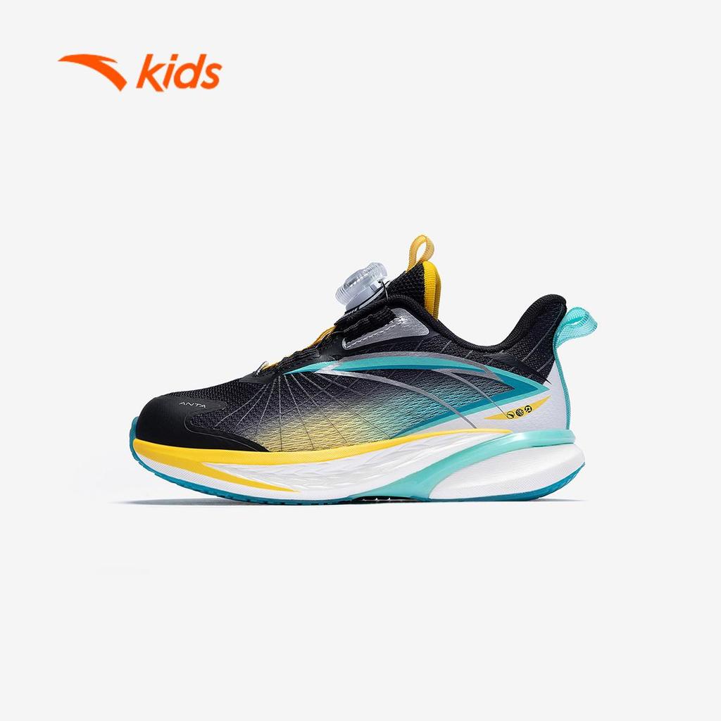 ANTA Kids Giày Chạy Bé Trai Raging Wave 4.0 Năng Động, Thoáng Khí, Hạn Chế Trơn Trượt, Thoải Mái Vận Động 3126B9908