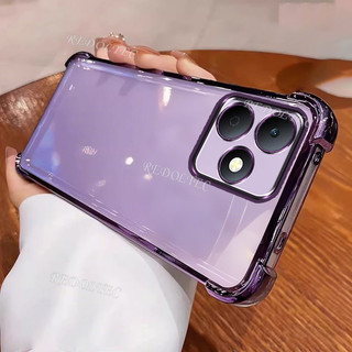Ốp lưng Realme Note 80 Thiết kế mới Vỏ trong suốt chống sốc bốn góc Realme Note80 Ốp lưng mềm siêu mỏng