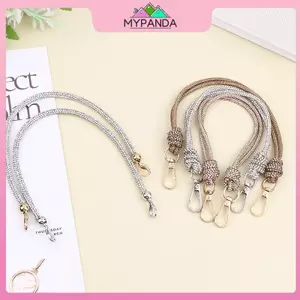 MYPANDA Nữ Túi xách sành điệu Dây đeo dây chuyền được trang trí bằng kim cương giả Vòng thắt nút Thích hợp cho buổi tối Làm ví DIY thông thường.