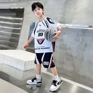 Bộ quần áo bé trai 18-52kg mẫu chữ CHANGE. Chất liệu co dãn thoáng mát, thiết kế thể thao. NL20