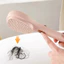 Lược Massage Da Đầu Có Thể Thu Vào Loại Bấm Bàn Chải Tóc Di Động Da Đầu Làm Sạch Lược Cho Tóc Lông Tơ