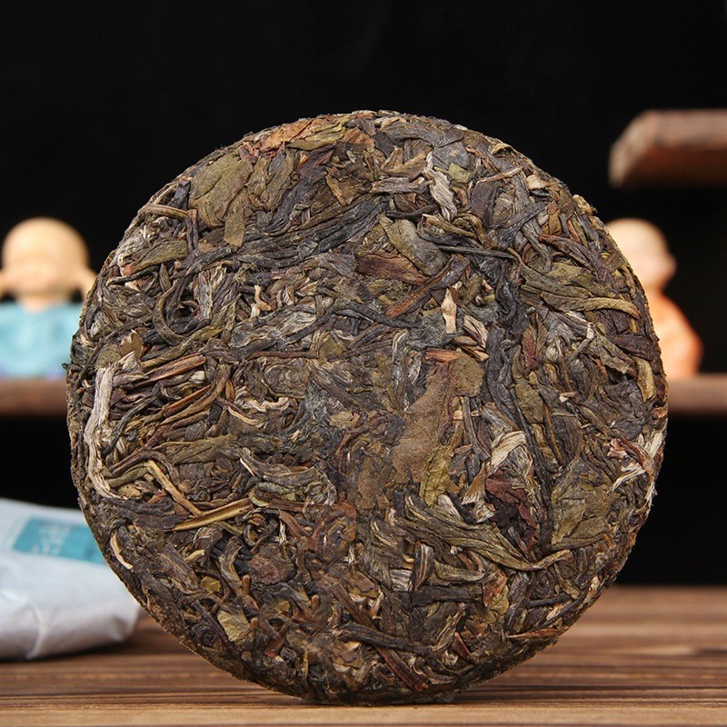 Bánh Trà Phổ Nhĩ Sống Mãnh Hải Vân Nam 100 gram (Năm 2023)
