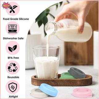 N & X 1 Chiếc Nắp Chai Thủy Tinh Silicon Có Thể Tái Sử Dụng Nắp Chống Rò Rỉ Nắp Cho Chai Bia & Nước Giải Khát, Soda &, Máy Rửa Chén An Toàn.