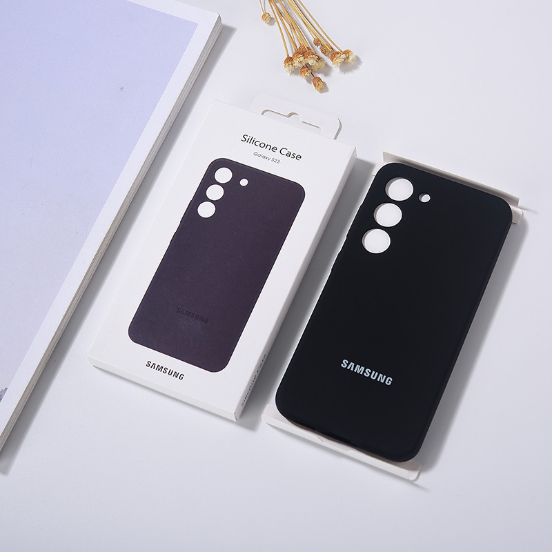 Dành Cho Samsung S24 Ultra / S23 Plus / S 23 5G Silicon Lỏng Mềm Cho Galaxy S23 Ultra / S22 Plus S22 + S 22 S22U S23U Vỏ Điện Thoại