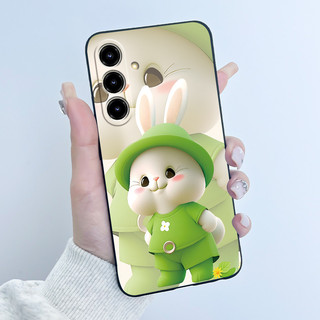 Ốp Lưng Cho ZTE Blade V80 Max Nubia V80 Max Dễ Thương Tình Yêu Thỏ Ốp lưng Blade Nubia V80Max Đen Mờ Mềm Silicon Chống Sốc Ốp Lưng