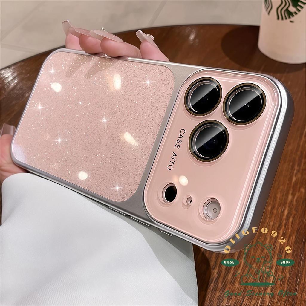 【 Ốp lưng iPhone17 】 Vỏ điện thoại dạng lỏng lấp lánh chống rơi iphone17 Pro Max 16 15 14 cho vỏ iPhone Vỏ mềm silicon TPU chống sốc