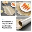 Ánh Sáng Sang Trọng Bắc Âu Phong Lá Vàng PVC Coaster Chống Thấm Nước Chống Trơn Trượt Cách Nhiệt Thảm Ăn