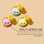 PPY Bánh Bao Cảm Giác Căng Thẳng Đồ Chơi Tập Thể Dục Tay Đồ Chơi Thư Giãn Hỗ Trợ Trẻ Em Người Lớn