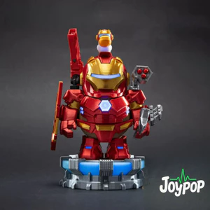 Bán chạy [Chính hãng] 2026 Phong cách mới Người sắt từ tính Capybara Doll Máy in 3d Mecha Capybara Hình Đồ chơi giải nén Trang trí máy tính để bàn Sáng tạo Mecha Iron Man Hình Quà tặng