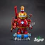 Bán chạy [Chính hãng] 2026 Phong cách mới Người sắt từ tính Capybara Doll Máy in 3d Mecha Capybara Hình Đồ chơi giải nén Trang trí máy tính để bàn Sáng tạo Mecha Iron Man Hình Quà tặng