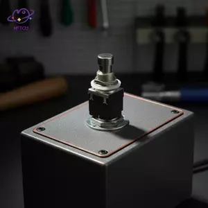 HFTOY 1 / 2 Cái Công tắc chân chịu nhiệt độ cao PBS24-202P Công tắc hiệu ứng đàn Guitar sáu chân hoặc loại tạm thời ~