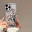 Mực tia hồng phù hợp với vỏ điện thoại iPhone16plus vỏ iPhone14 kim cương sao vỏ 13/11Pro