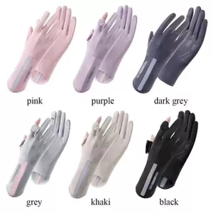 Găng tay chống nắng,chống tia cực tím bằng lụa mát,găng tay đi xe, găng tay nam nữ mùa hè. C87 SHOP