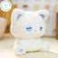 PUSKY 1 CÁI Búp bê sang trọng động vật mềm 15cm Đồ chơi gấu cảm xúc dễ thương Đồ chơi sang trọng Đồ chơi búp bê mèo Vải búp bê Đồ chơi búp bê cho trẻ em Quà tặng sinh nhật Quà tặng Giáng sinh VN