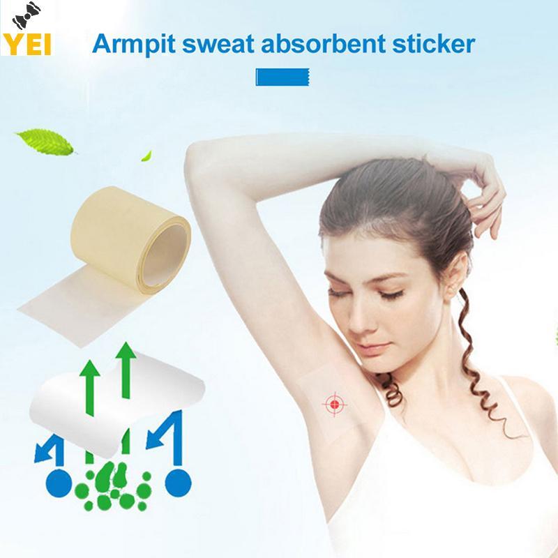 < YEI > 1 Cuộn Miếng Lót Mồ Hôi Nách Dùng Một Lần Trong Suốt Nách Chống Mồ Hôi Stier Mới