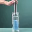 TRTR Silicone Bình Sữa Bàn Chải Cốc Chà Kính Lau Nhà Bếp Dụng Cụ Vệ Sinh Tay Cầm Dài Chai Uống Cốc Thủy Tinh Bàn Chải Vệ Sinh VN