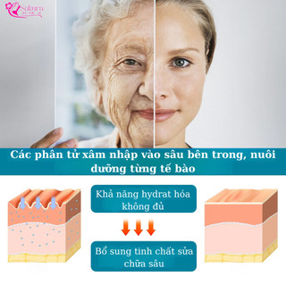 combo 3 Lọ Tinh chất cao cấp ngừa lão hóa da, cải thiện nếp nhăn, dưỡng ẩm, nuôi da săn chắc, trắng 30ml( không vỏ)
