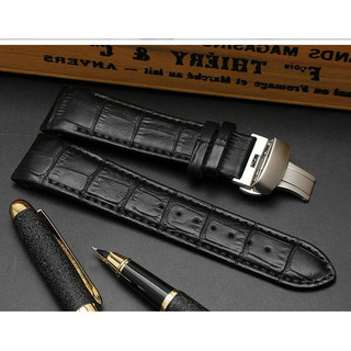 Khóa Bướm Cong End Da Thật Chính Hãng Dây Đeo Đồng Hồ T035 607 407 439 22 / 23 / 24mm Dây Đeo Đồng Hồ Nam Nữ Dây Đeo Tay Vòng Tay