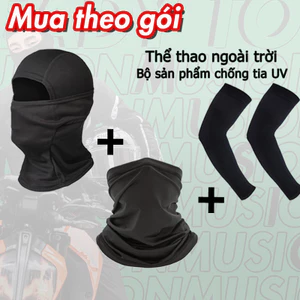 Mũ trùm đầu Balaclava - Bảo vệ mặt khi trượt băng và đi xe đạp