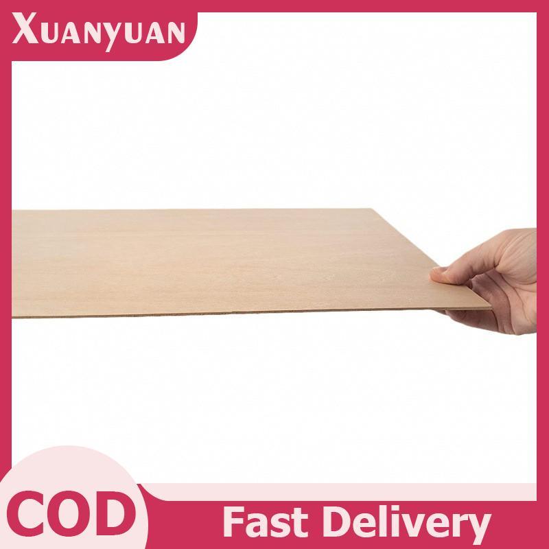 XUAN 10 Cái Bảng Basswood 15x10cm - Tấm gỗ mỏng chưa hoàn thiện 2mm để làm đồ thủ công & mô hình Chip gỗ trang trí VN