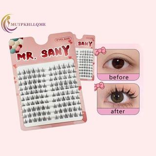 Csndices Mười Hàng Ghép Lông Mắt Nối Dài Đuôi Cá Cổ Tích Giả EyeLash Trang Điểm Cụm Cá Nhân EyeLashes Ghép Lông Mi Giả VN