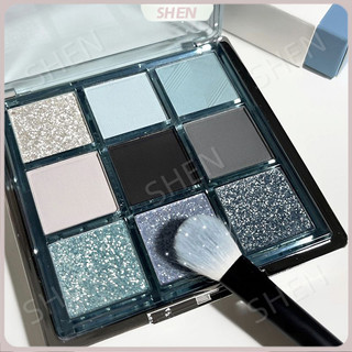 Bảng Phấn Mắt Capelle Chín Màu Mờ Lấp Lánh Ngọc Trai Mờ Màu Đất Nhiều Màu Phấn Mắt Hàn Quốc Series