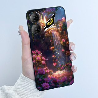 Dành Cho ZTE Nubia NEO 3 5G Ốp điện thoại Z2464N Trái Tim Dễ Thương Thỏ Đen Mềm TPU Silicon Chống Sốc Ốp điện thoại Cho ZTE Nubia NEO3 5G Vỏ