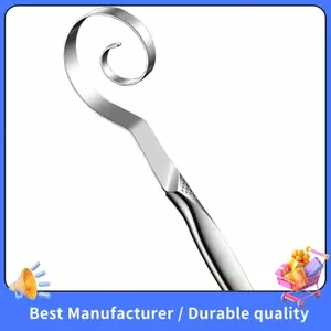 Máy đánh bột Đan Mạch - Dụng cụ gạt nước liền mạch bằng thép không gỉ để nướng bánh mì bột, bánh Pizza, bánh ngọt, bánh nướng