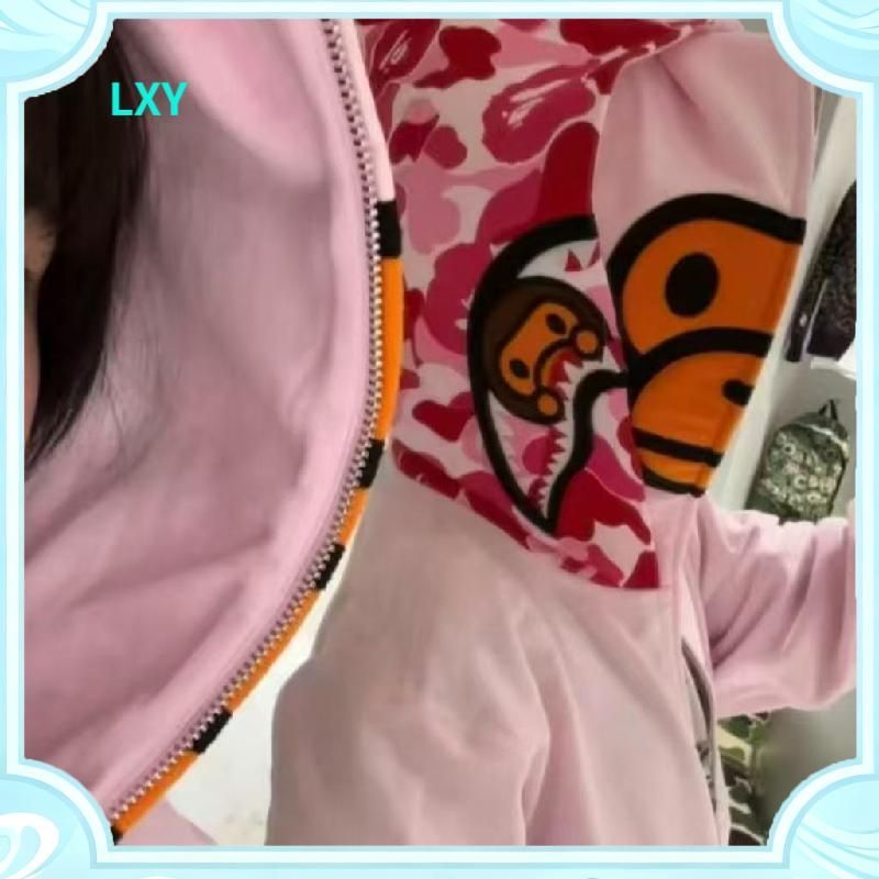 Cardigan dài tay retro thêu đầu khỉ nam nữ, có mũ trùm đầu, phong cách xuân thu mới