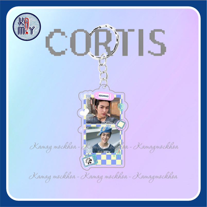 2 Photobooth Kpop CORTIS Keychain Acrylic SEONGHYEON KEONHO JUHOON JAMES MARTIN - KAMAY