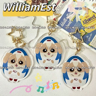 GMMTV EmiBonnie JossGawin ‌JuniorMark Cosplay Key Chain Acrylic Keychain Cartoon WilliamEst Bag Pendant