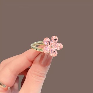 Kẹp tóc pha lê sáng bóng style Hàn Quốc, phù hợp kích thước nhỏ và tạo điểm nhấn
