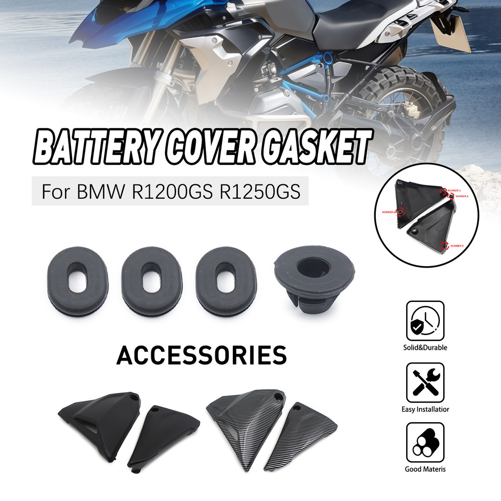 Vỏ Pin Cao Su Gioăng Bộ Phụ Kiện moto Cho Xe BMW R1200GS 2013-2019 R1250GS 2019-2023 R1200R K53 R1200RS K54 2015-2018