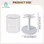 Xoay Hình Hiển Thị Ốp Lưng Hiển Thị Đứng Bảo Vệ Người Tổ Chức Hộp Bảo Quản Búp Bê Cho Mặt Dây Chuyền Bàn Nhân Vật Hành Động Sưu Tập