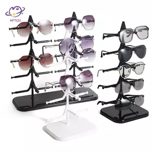 HFTOY Kính Mát Nhựa Hiển Thị Ra Giá Đỡ Kính Mắt Giá Đỡ Bảo Quản Kệ Kính Nhà Tổ Chức Tiết Kiệm Không Gian Kệ ~